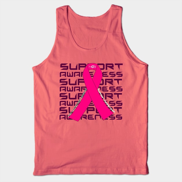 KC BRAND Breast Cancer Awareness 2 Tank Top by KCBRAND21